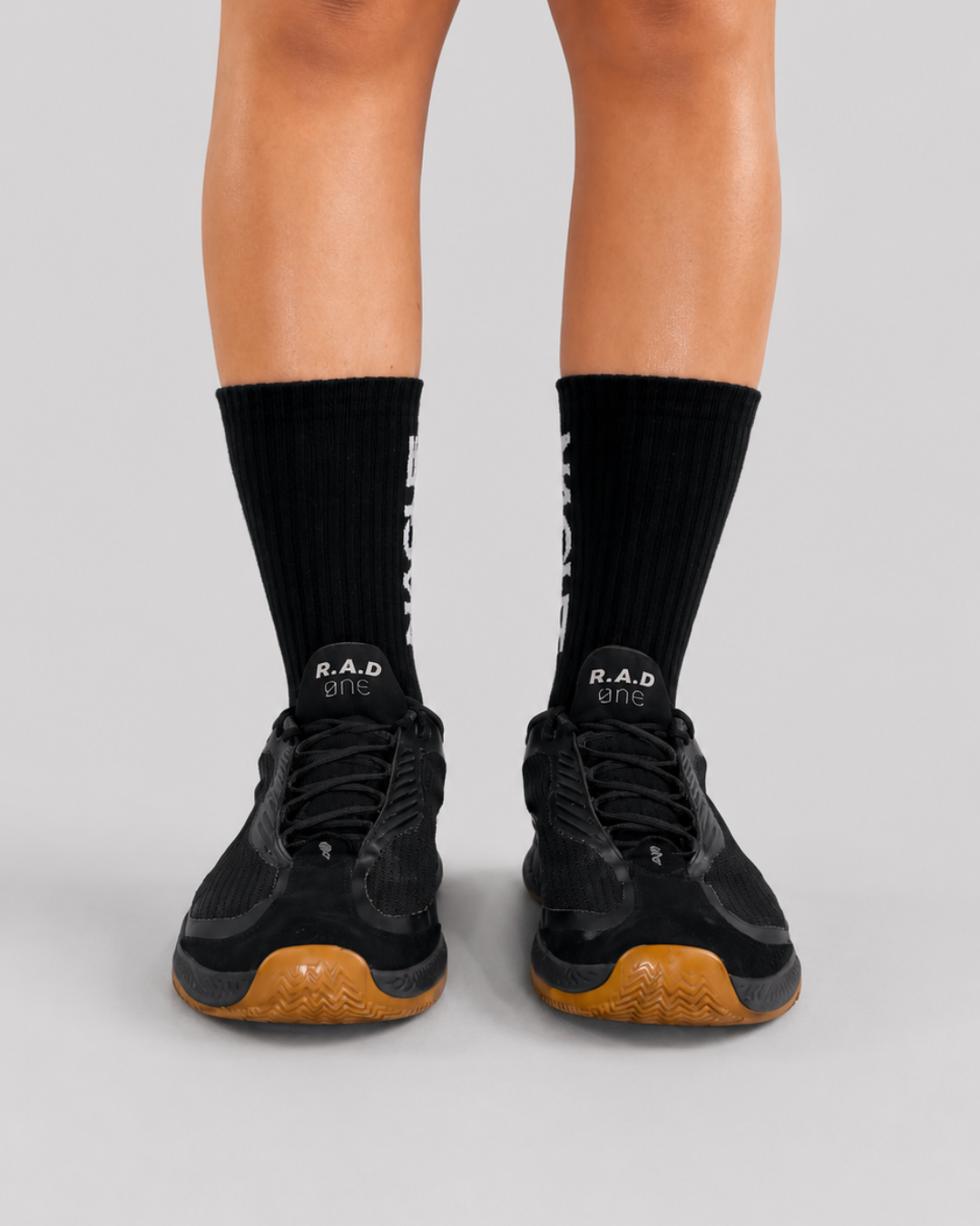 NACHT Crew Socks - Black